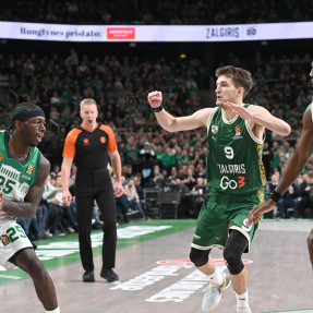 EUROLEAGUE ZALGIRIS_KAUNAS_PAO_BC_AKTOR_AGONAS