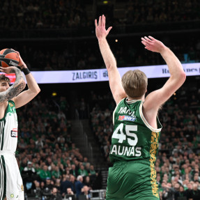 EUROLEAGUE ZALGIRIS_KAUNAS_PAO_BC_AKTOR_AGONAS